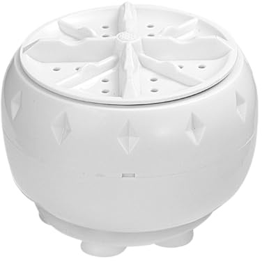 Ultrasonique Portable - Mini Laveuse Légère, Dispositif De Turbine À Variateur USB | Convient Pour Les Produits Pour Bébé Et Les Petits Vêtements, Conception Calme D'économie D'énergie
