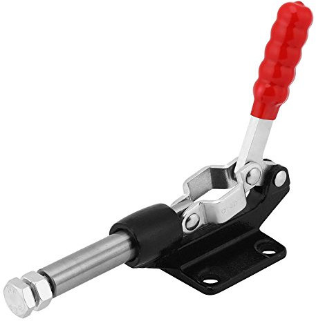 Abrazadera de palanca, 305E 386 Kg. Capacidad del pistón de 42 mm. Presión con tracción de tipo empujador Toggle Clamp