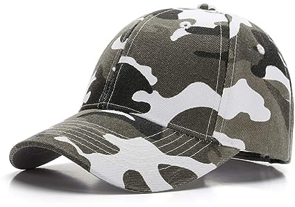 Durio Baseball Cap Kids Unisex Jungen Mädchen Mütze Kinder Kappe Hut Snapback Cap Baseballkappe für 3-8 Jahre Alt Schwarz-Weiß Camouflage Einheitsgröße