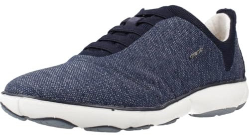 Geox D Nebula, Zapatillas Mujer, Azul Marino, 37 EU