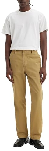 Levi's Chino XX Authentic Straight Casual Kaki pour Homme, British Kaki Soft G, 32W / 32L