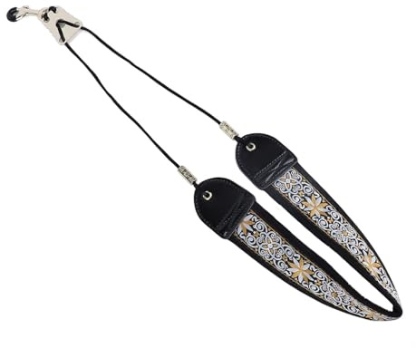 Yctze Broderi Saxofon K ST - Instrumenttillbehör för Alto & With Scratch -Metal Hook, Comfort och Ned (TS -08 solros)
