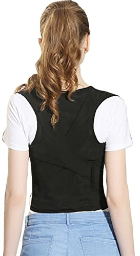 Corrector Corset Spine Support Belt Lumbar Back Correction Bandage for Men Women th and Relaxation (Color F, Size : L)