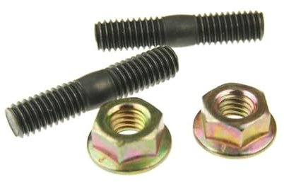 2EXTREME M6 Auspuff Stehbolzen Set mit Muttern