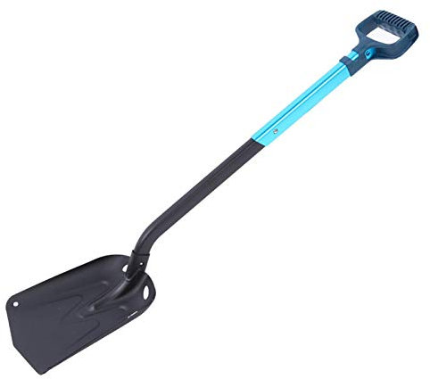 Pelle à Neige, Pelle à Neige Extensible Multifonction en Alliage d'aluminium Durable, Neige et Glace extérieure, Pelle Pliante à Manche Long Amovible, Outil de déneigement pour Outil de Camping