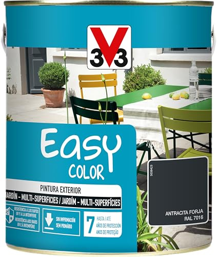 V33 PINTURA EASY COLOR FORJA ANTRACITE 2,5L