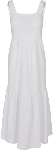 URBAN CLASSICS Vestito Donna Estivo con Schiena Scoperta, Abito Cotone Fresco, Vestito Primaverile Estivo, Disponibile in Diversi Colori e Taglie XS - 5XL
