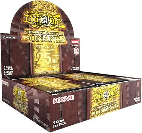 YU-GI-OH! Quarter Century Bonanza Display - Sammlerkarte - Trading Card Collector's Set - Fantasie - 1 Stück
