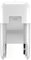 Tork OptiServe Doppelrollenspender für Hülsenloses Toilettenpapier Weiß T7, vertikaler Toilettenrollenspender, Elevation Design, 558041