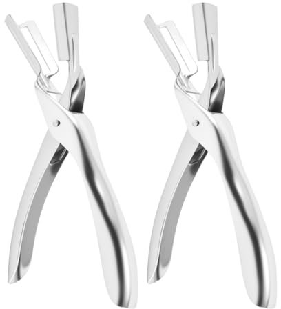 Éplucheur D'écrevisses,2 Pièces Appareil Décortiquer Crevettes en Acier Inoxydable,Décortiqueur D'écrevisses,Design a Ressort pour les Amateurs de Fruits de Mer