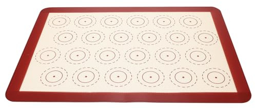 DIYEAH Alfombrilla Silicona Horno Macarrones Resistente Calor Reutilizable para Repostería y Galletas Cocina Hogar
