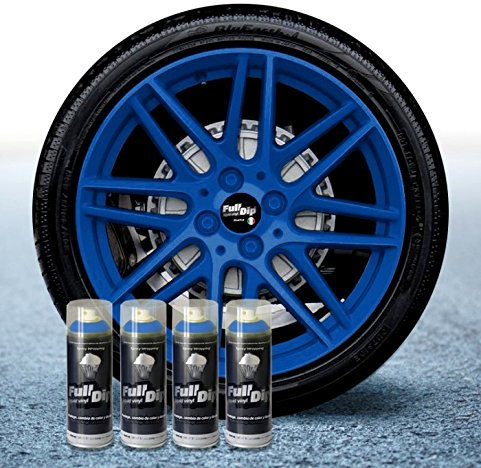 4 stycken full dip blå matt pelable 400 ml …