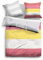 TOM TAILOR 0069957 Bettwäsche Garnitur mit Kopfkissenbezug Baumwoll-Satin 1x 135x200 cm + 1x 80x80 cm lemon