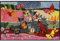 Salonloewe Rosina Wachtmeister Fußmatte Fasce di Colore 50x75 cm Eingangsmatte mit Buntem Design waschbar Fussabtreter innen und außen Flur-Teppich Design-Matte