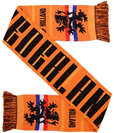 Euroscarves Netherlands Holland Nederland fotboll stickad halsduk