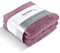 herzbach home Seiftuch 3er Set 30 x 30 cm – Hochwertige, weiche & saugstarke Mini-Handtücher in Premium-Qualität – 100% natürliche Baumwolle (Malve)