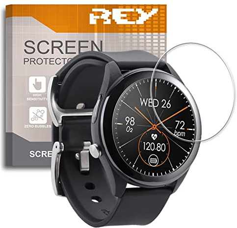 REY Pack 6X Pellicola salvaschermo per ASUS VIVOWATCH SP, qualità Premium