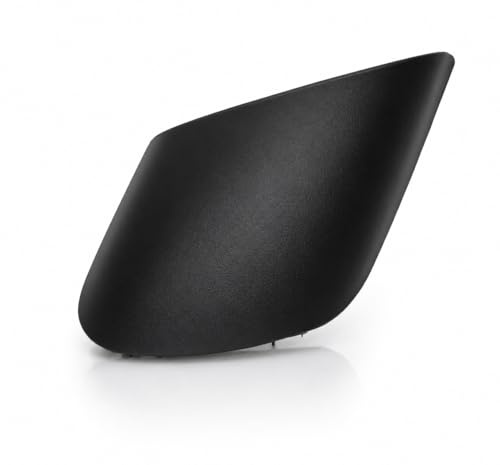 SCAR Mostrina Copriviti Specchio Retrovisore Sinistra Compatibile con Grande Punto | Copertura Viti Specchietto Esterno Lato Guida | Nero