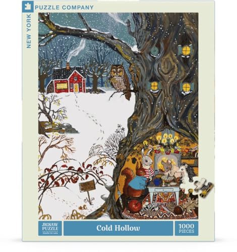 New York Puzzle Company - Loré Pemberton Cold Hollow - 1000 Piece Jigsaw Puzzle for Adults by Loré Pemberton