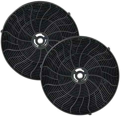 vhbw 2x Aktivkohlefilter kompatibel mit Bauknecht DBTRI 9110 IXL, DBTR 9190 IXL, DBHVS 82 LT K, DBHVS 81 LT K, DBHVP 83 LT K Dunstabzugshaube
