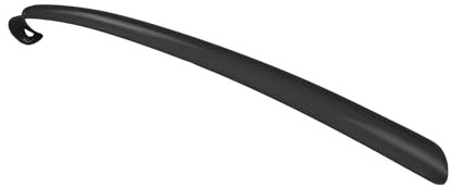 Homea, Calzador de Plástico Largo Negro 42 cm