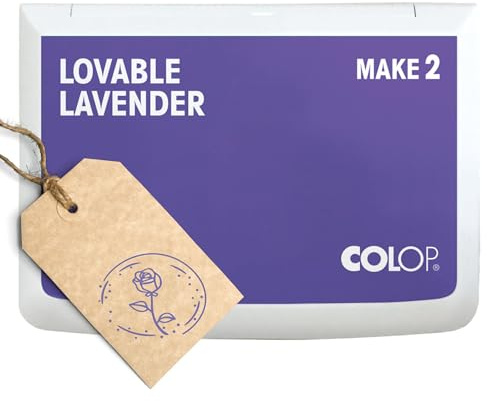 COLOP Timbri MAKE 2 lovable lavender 70 x 110 mm, cuscino per timbri tradizionali