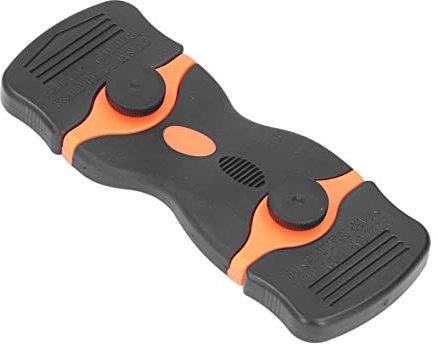 Marhynchus Rengöringskrapor Bekväma Skrapare, Ergonomisk Handtagdesign för Komfort, Bra för RV -verktygsrum, storlek: Ca.125x45mm (Svart orange)