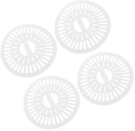 Sewroro 4piezas Tapa De Centrifugado Redonda Para Lavadora Tapa De Repuesto Para Secadora Hecha De Plástico Multifuncional Tipo De Tejidos Para Lavandería