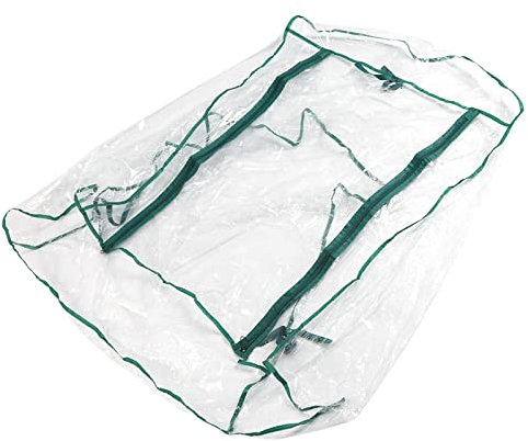 Mini Serra Mini Piccola Serra per Piante All'aperto Indoor, Tenda da Coltivazione Portatile con Aperture per Cerniere Flower House Gardening Backyard (Il Prodotto Non Include Le