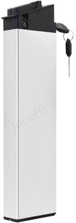 Tooefft 36 V 10,4 Ah 12,5 Ah/13 Ah 17,5 Ah batteri DCH006 elcykel batteri 36 volt för vikbar cykel ADO A20 Mate City (L410 mm 36 V 10,4 Ah)