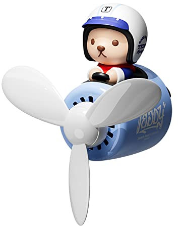 Auto Lufterfrischer Cartoon Bär Pilot, Automotive Air Outlet Lüfterfrischer Vent Clips Aroma Diffusor, Bären Pilot Auto Diffusor, Auto Parfüm Aromatherapie Ornament Auto Zubehör