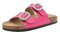 QUEEN HELENA Sandalias con Hebilla Mujer R243 fucsia, 39 EU