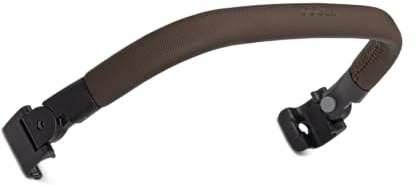 Joolz AER+ Reposabrazos plegable con una sola mano, fácil de colocar y abrir, extra comodidad, diseño elegante, ideal para colgar juguetes de bebé, color marrón oscuro
