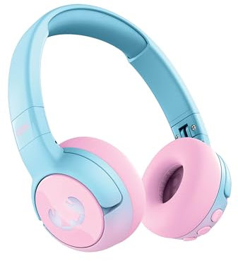 Fresh 'n Rebel Code Junior, kabellose Bluetooth-Kopfhörer für Kinder, sicherer Klang (<85dB), inklusive Audiokabel und Aufkleber, Buddy Beats, LED-Lichteffekte. 48 Std. Spielzeit (Cool Candy)