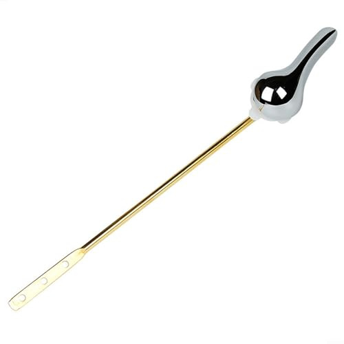 Sandyseptember Toilet Handle Replacement Toilet Tank Toilet Cistern Lever Handle Flush Lever Chrome Finish Handle Fittings Tools Flush Lever Kit