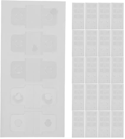 POPETPOP Étiquettes de Renforcement Autocollantes Transparentes pour Perforations de Classeur 50 Feuilles Protection Renforcée pour Feuilles Mobiles Compatibles Classeurs 3 Anneaux