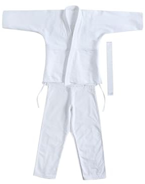 wisoolkic Judo Gi Karate Judo Gi Uniform Herr Kvinnor Vuxna Träning Andningsbar Lätt Bomull Kampsportskläder Tyg Jiu Jitsu Uniform Karatekläder Elev