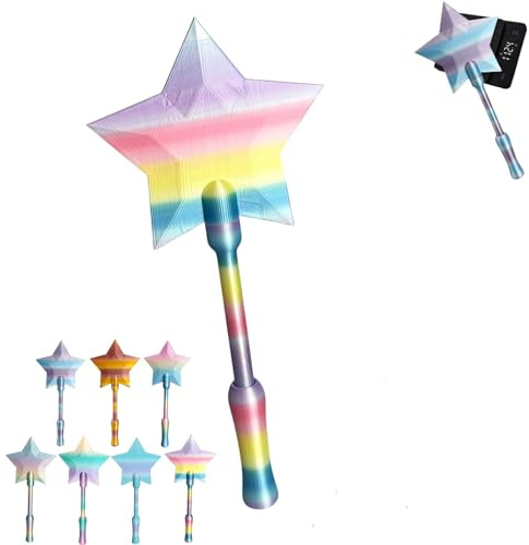 Kreditkortsstavar för att betala, magiska stavar 3D-utskrift, knappar för kontaktlös betalning, praktiskt fodral för barn, cosplayfantast, trollkarl, C, medium, Retro