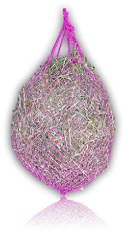 Filet à foin à mailles serrées pour chevaux Pour nourrir les espèces, améliorer la digestion, sac à foin pour les déplacements, sac à nourriture adapté pour poneys, chevaux, chèvres, animaux