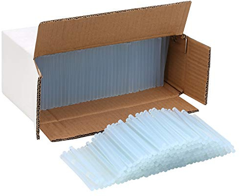 Magicfly Hot Glue Gun Sticks, Huge Pack of 800, 6 lbs, 4 Inch Long and 0.27 Inch Diameter Mini Hot Melt Glue Sticks, Compatible with Most Glue Guns, for DIY Craft Projects and Sealing