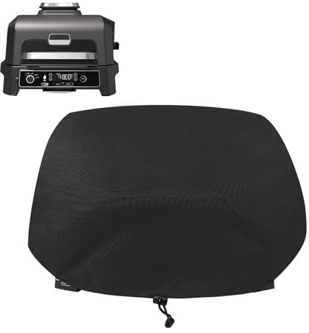 Cover Fit for Ninja Woodfire XL Grill-600D Oxford Cover for Ninja Woodfire Pro XL Grill, Electric BBQ Cover Compatible with Grill [OG850UK/OG901UK]