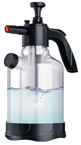 Generisch Botella dispensadora de jabón de 2 litros, pulverizador de espuma para lavado de manos, pulverizador de jabón presión para coches, caravanas, camiones, motocicletas, coches