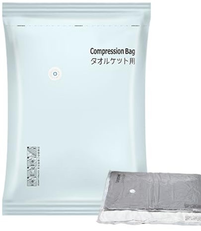 Bexdug Sacchetti per il vuoto per i vestiti di compressione da viaggio sacchetti di grandi dimensioni riutilizzabili a prova di umidità per la conservazione dei vestiti di stagione, imballaggio di