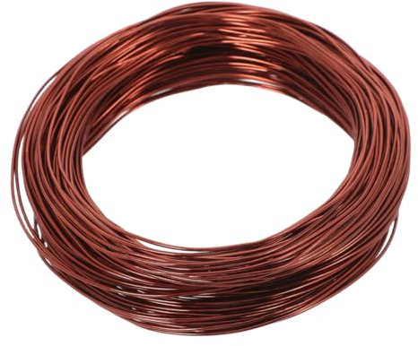 LOORGVEL 1 Rollo De Alambre De Aluminio Flexible para Dar Forma A Bonsáis, Arreglos, Joyería Y Proyectos De Bricolaje.