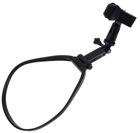 HAMPPLIES Support Micro Suspendu Réglable Pour Musiciens Et Streaming Extérieur Clip Portable Sans Mains Pour Chant Guitare Et Animation De Scène