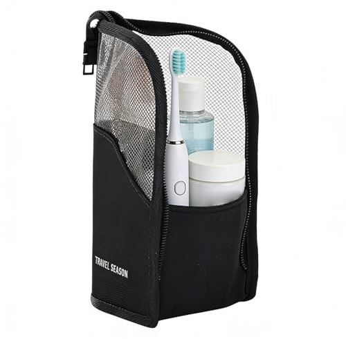 Borsa Porta Pennelli - Organizer Impermeabile Autoportante Leggero,Necessaire per Trucco | Ideale per Ragazze Scuola Casa Viaggio Beauty Vanity Bagno Hotel Pennelli Matite Cura della Pelle