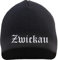 HB_Druck Zwickau Beanie Mütze - Altdeutsch - Bestickt - Strickmütze Wintermütze Einheitsgröße Schwarz