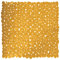 MSV Duschmatte Badematte Duscheinlage antibakteriell rutschfest mit Saugnäpfen-Safran Gelb-ca. 53 x 53 cm, Yellow, 54 x 54 cm