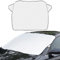 DKDDSSS Copertura Parabrezza Auto, Copri Parabrezza per Auto Inverno, Copri Parabrezza Auto, Protezione Parabrezza Antighiaccio, Telo Auto Esterno Antigrandine