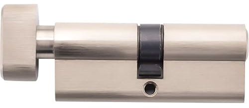 FADGOODOuvrez Tous Les Cylindres De Serrure Avec Une Seule Clé Cylindre De Serrure À Bouton Serrure De Porte D'entrée Serrure De Porte Intelligente,X80-D-10